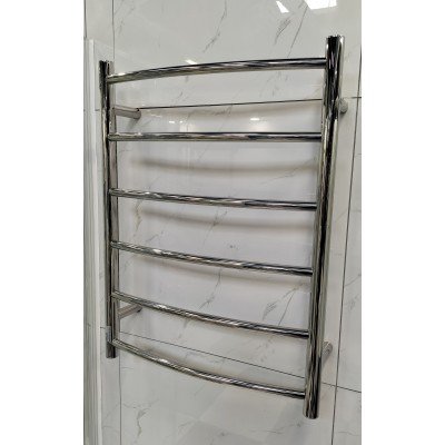 Heated Towel Rail 6 Bar Round